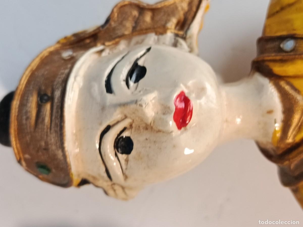 Antig&uuml;edades: DOS TALLASBIRMANAS ANTIGUAS DE MADE - Foto 11