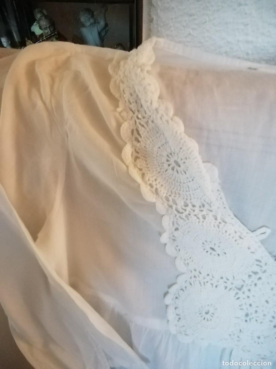 Antig&uuml;edades: *BLUSA DE ALGODON. (Rf:248/*) - Foto 3