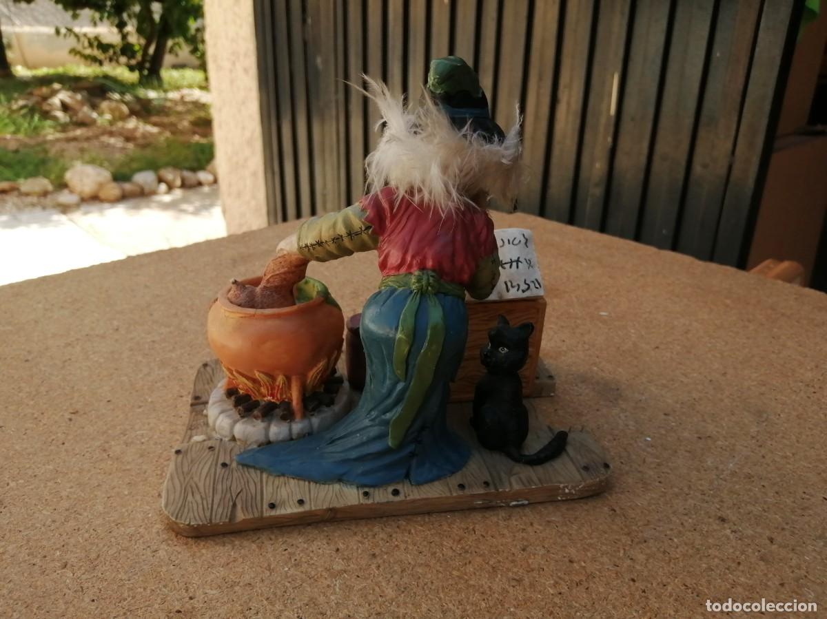 Antig&uuml;edades: FIGURA BRUJO Y GATO. - Foto 2