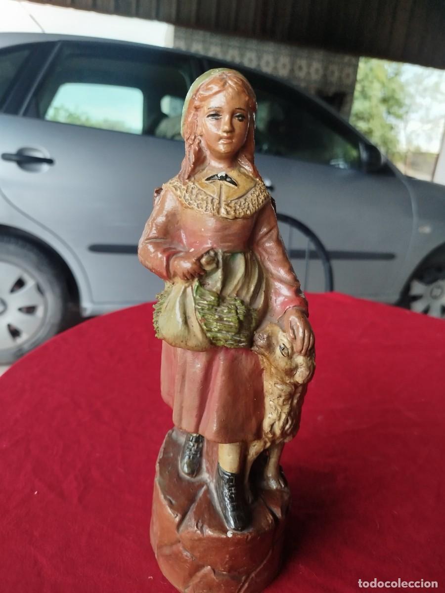 Antig&uuml;edades: ANTIGUA FIGURA DE BARRO CERAMICA POPULAR