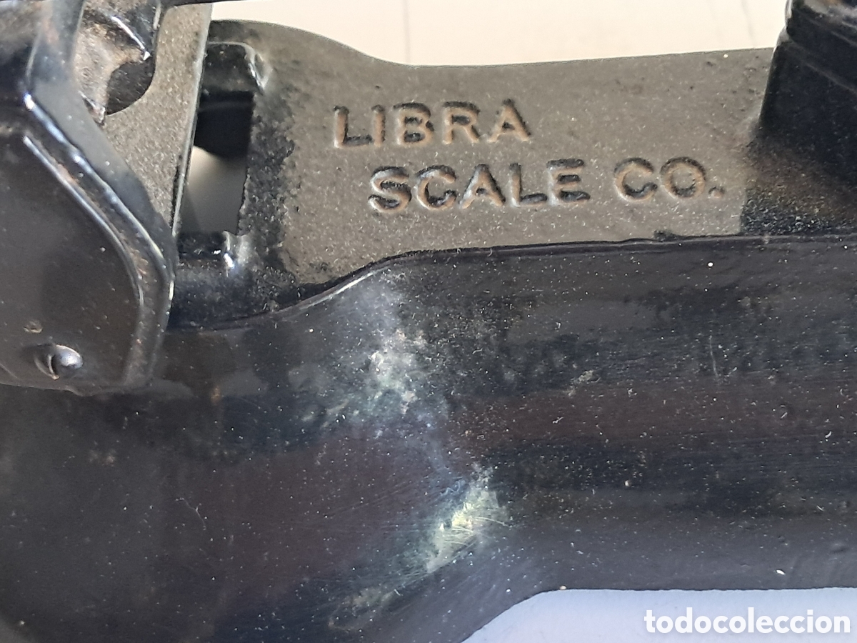 Antig&uuml;edades: Balanza antigua Inglesa con pesas - Foto 6