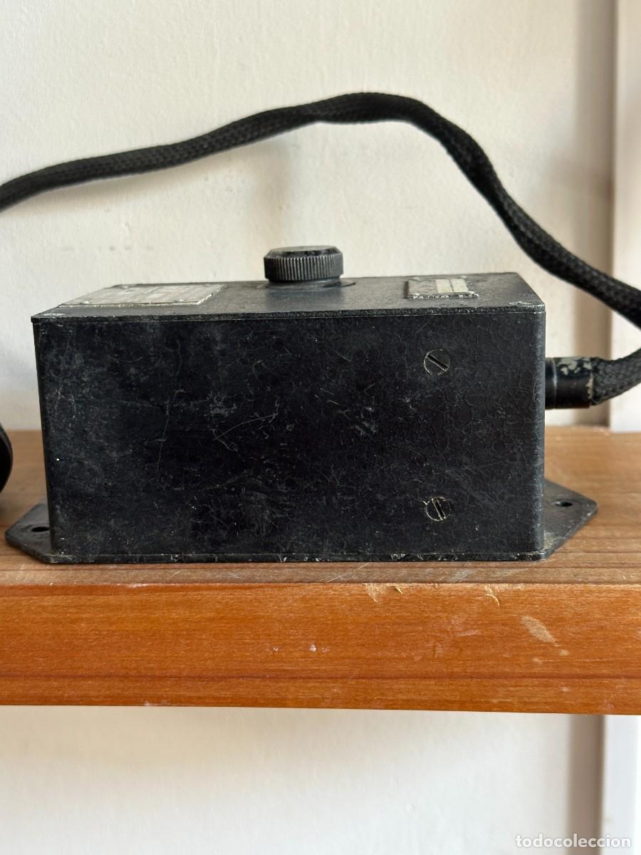 Antig&uuml;edades: OMERA Type 110 &ndash; Enregistreur de Vis&eacute;e, Bo&icirc;tier de Commande 54869, 27 V