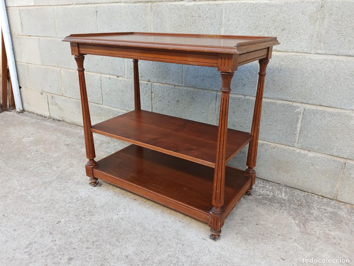 Antig&uuml;edades: Mueble auxiliar antiguo ingl&eacute;s - Foto 1