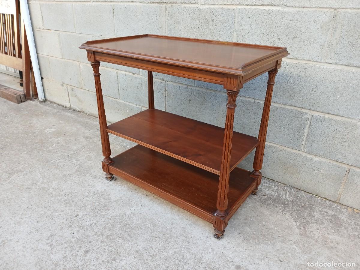 Antig&uuml;edades: Mueble auxiliar antiguo ingl&eacute;s - Foto 2