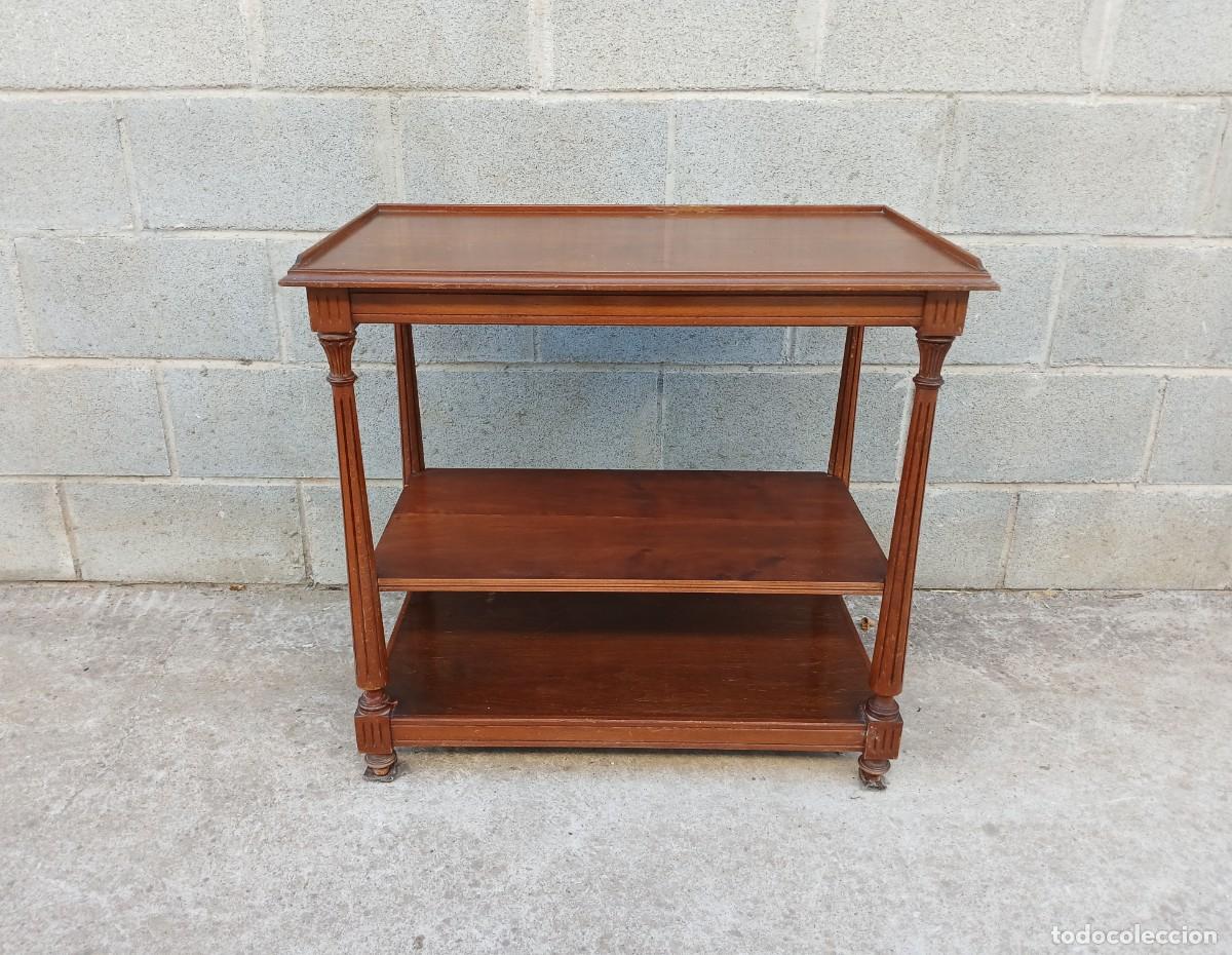 Antig&uuml;edades: Mueble auxiliar antiguo ingl&eacute;s - Foto 4