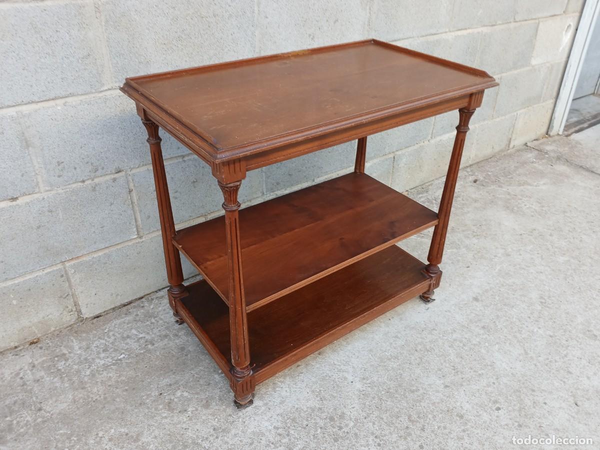 Antig&uuml;edades: Mueble auxiliar antiguo ingl&eacute;s - Foto 8