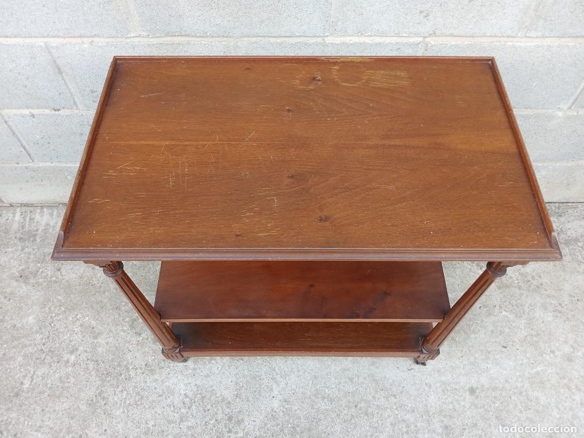 Antig&uuml;edades: Mueble auxiliar antiguo ingl&eacute;s - Foto 9