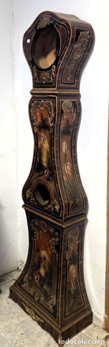 Antig&uuml;edades: Caja de reloj de pie antigua