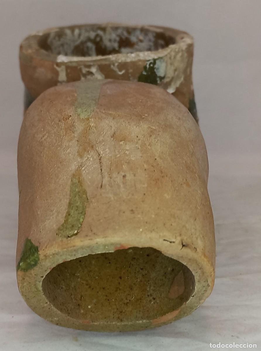 Antig&uuml;edades: ANTIGUO SIFON , CODO DE CERAMICA ESMALTADA DE AGOST - Foto 6