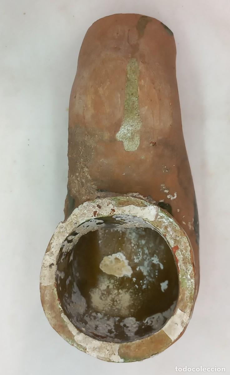 Antig&uuml;edades: ANTIGUO SIFON , CODO DE CERAMICA ESMALTADA DE AGOST - Foto 7
