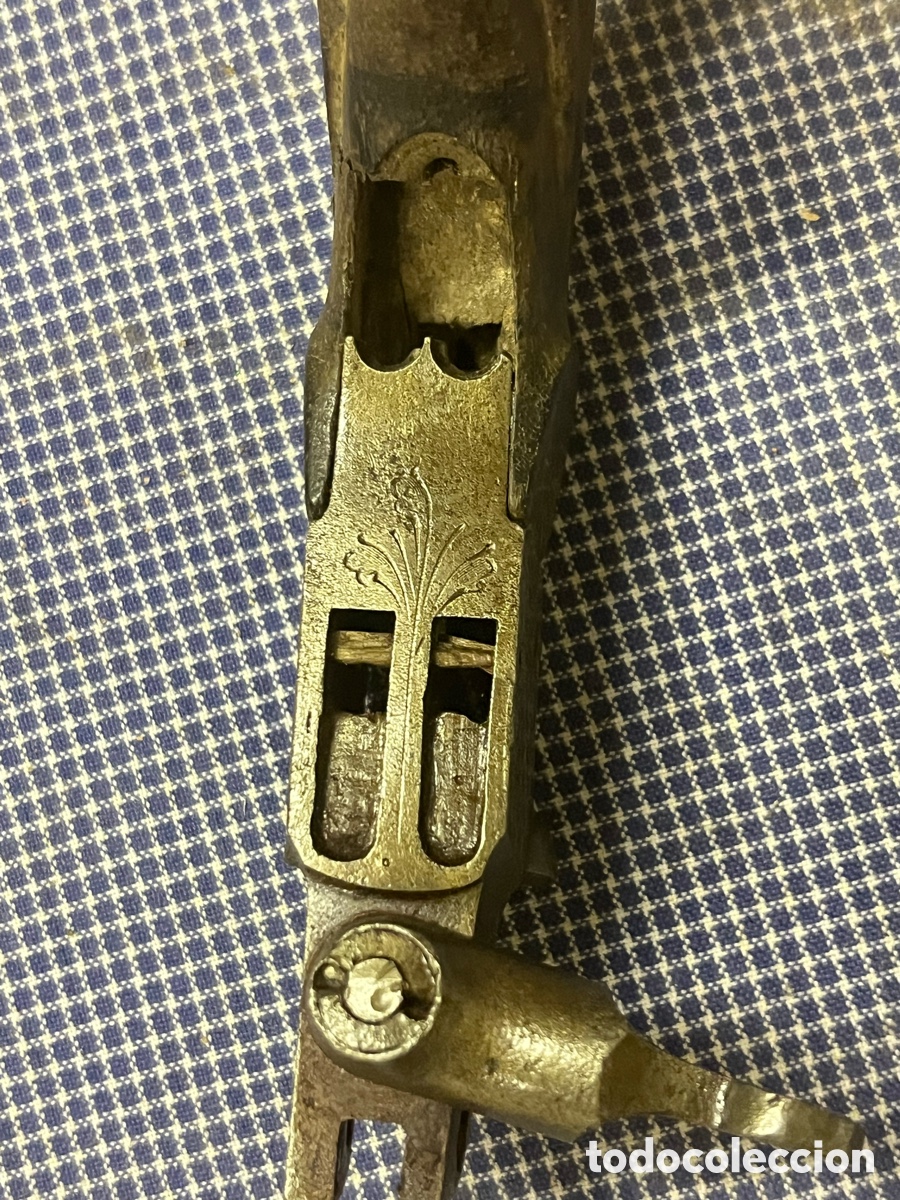 Antig&uuml;edades: Pistola antigua de bolsillo no funcional - Foto 10