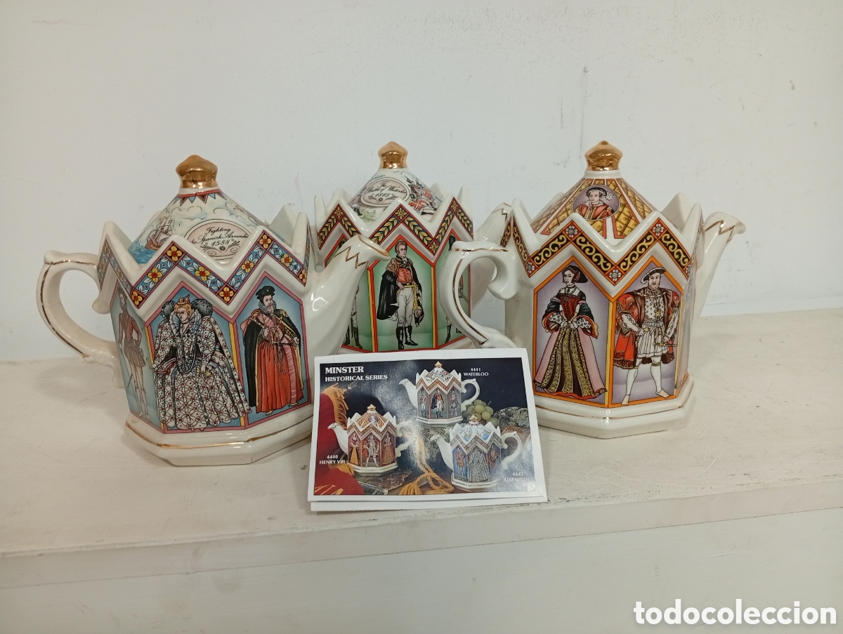 Antig&uuml;edades: Teteras Sadler serie Minster historical - Foto 1
