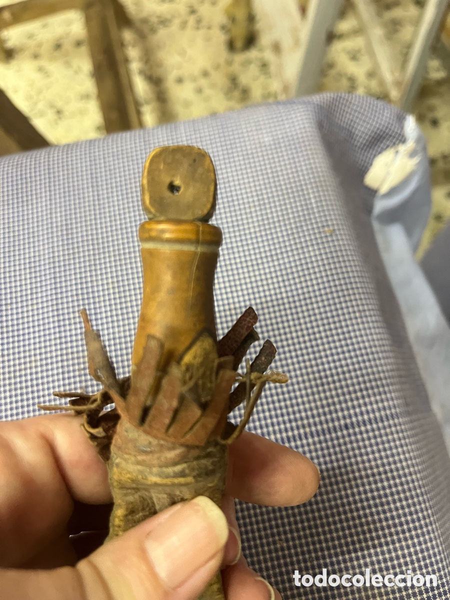 Antig&uuml;edades: Perdigonera antigua de cuero &ndash; completa - Foto 10