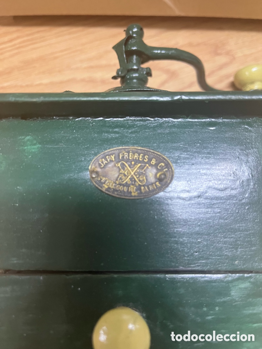 Antig&uuml;edades: Molinillo de caf&eacute; antiguo Japy Fr&egrave;res &amp - Foto 6