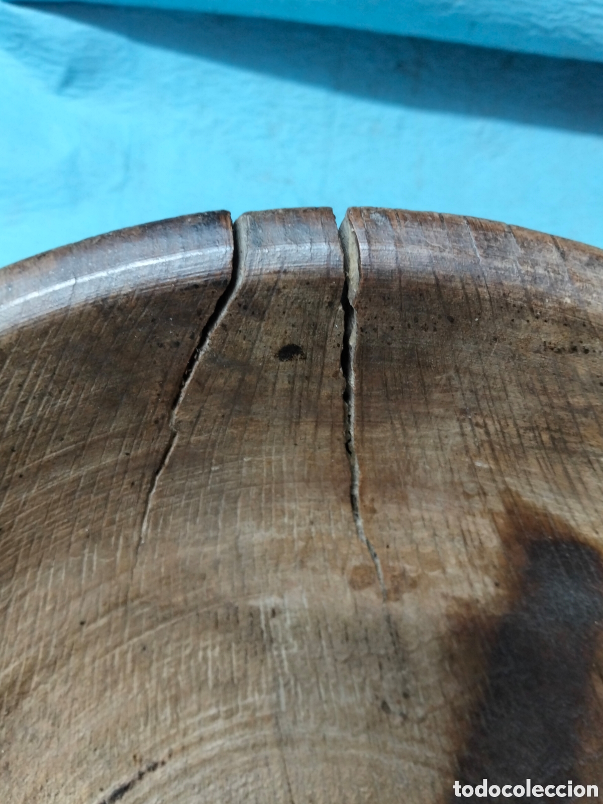 Antig&uuml;edades: ANTIGUO CUENCO DE MADERA - Foto 7
