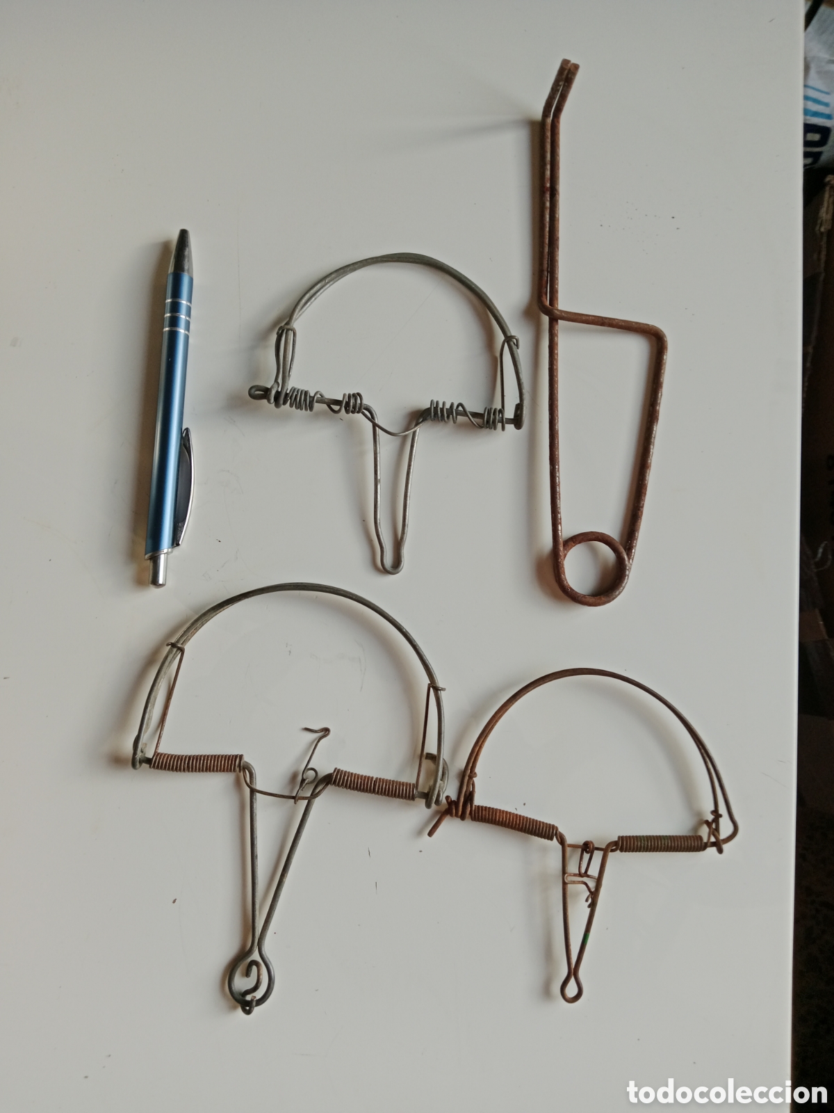 Antig&uuml;edades: 4 CEPOS ANTIGUOS METAL - Foto 2