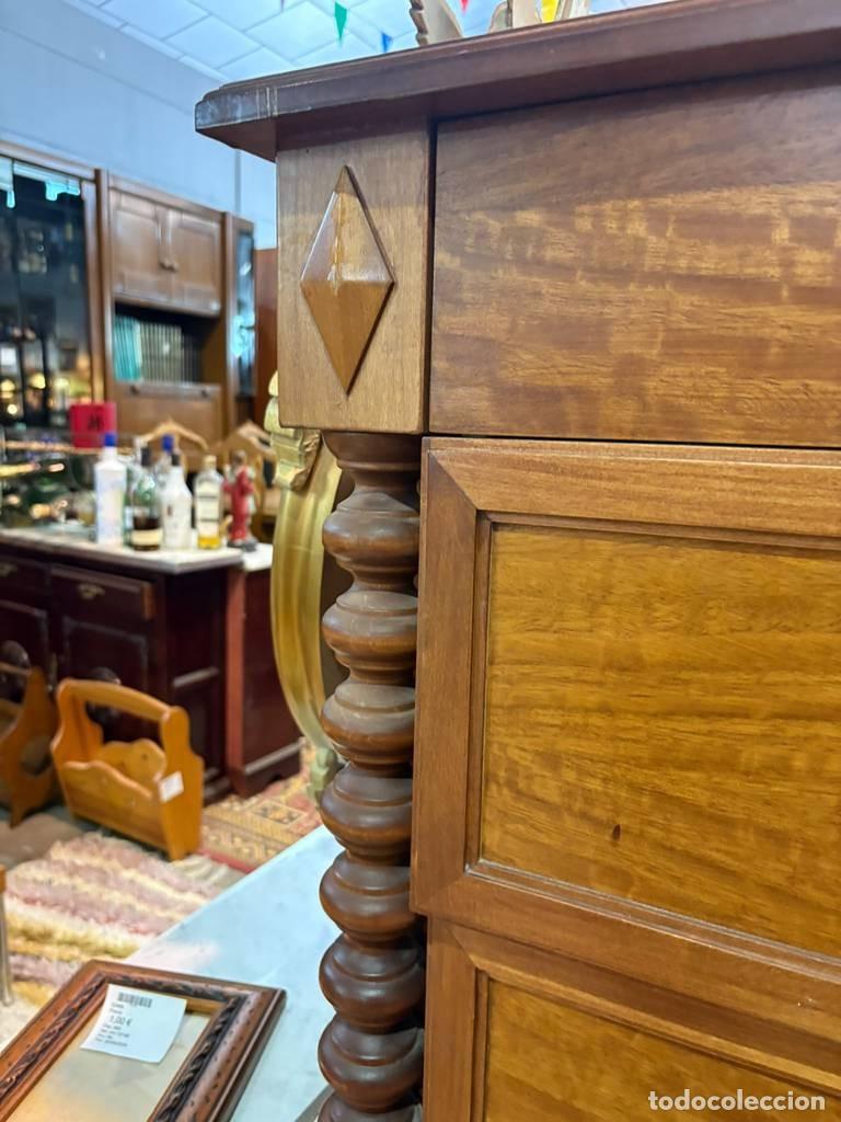 Antig&uuml;edades: C&Oacute;MODA DE MADERA VINTAGE - Foto 7