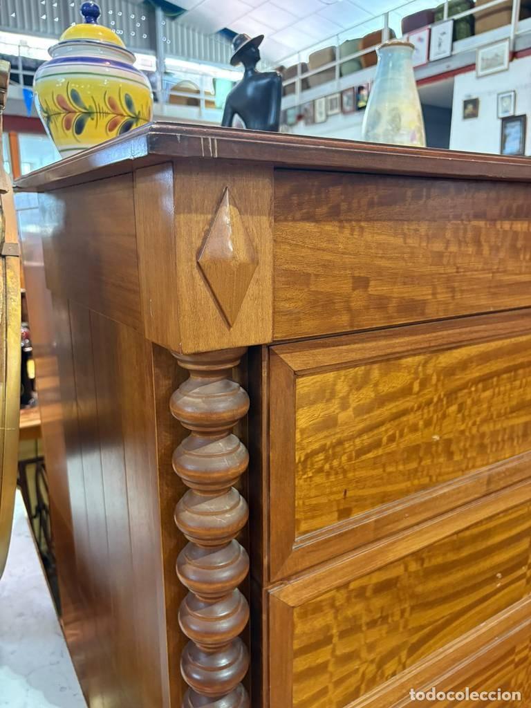 Antig&uuml;edades: C&Oacute;MODA DE MADERA VINTAGE - Foto 8