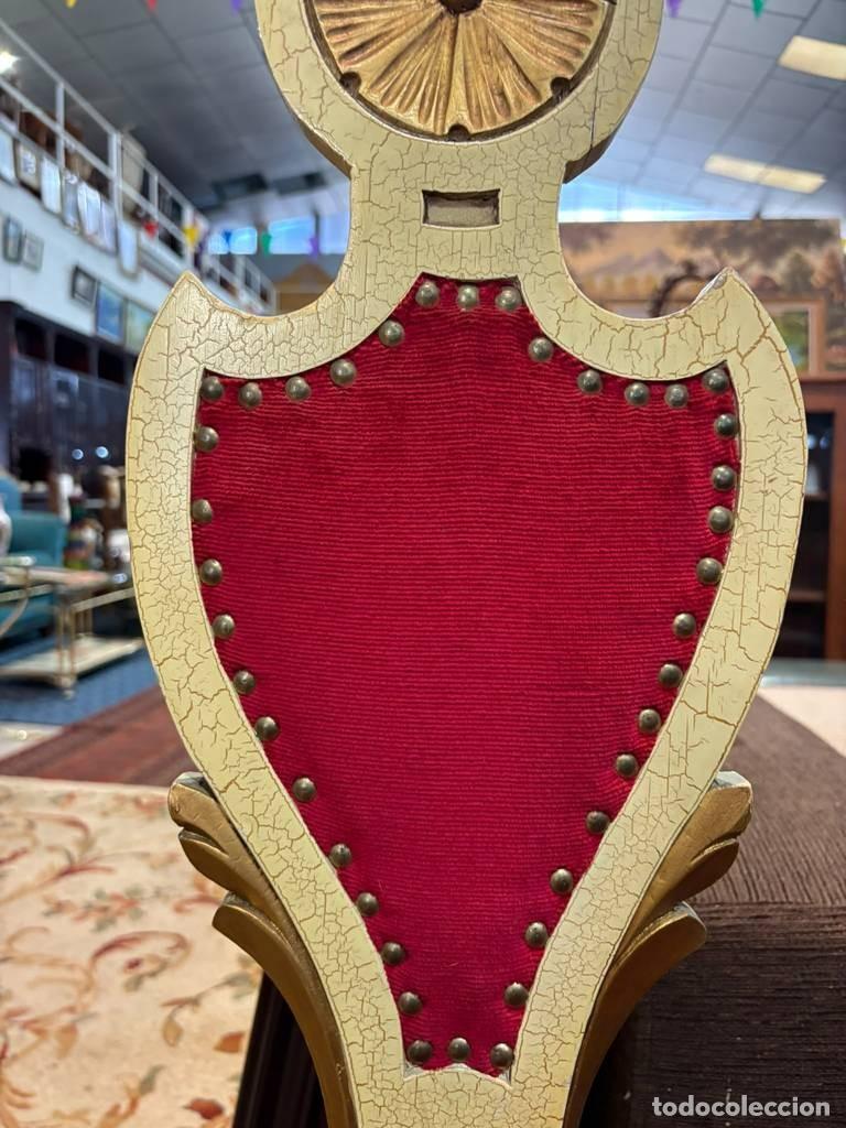 Antig&uuml;edades: PAREJA DE SILLAS DE ESTILO BARROCO - Foto 3
