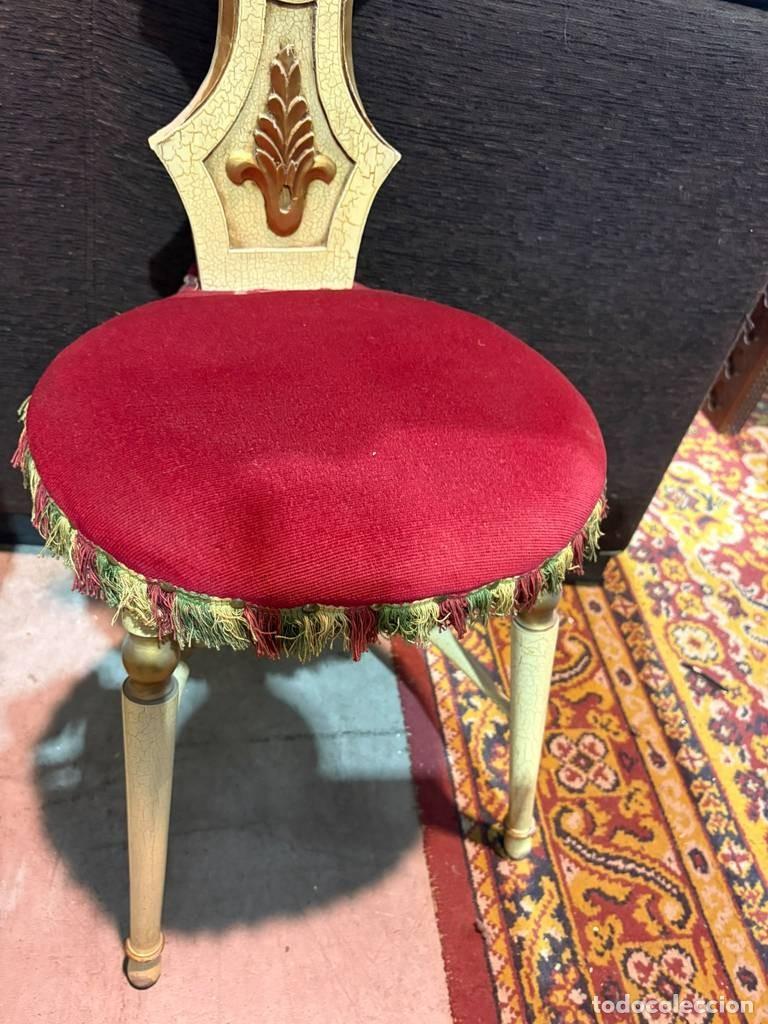 Antig&uuml;edades: PAREJA DE SILLAS DE ESTILO BARROCO - Foto 7