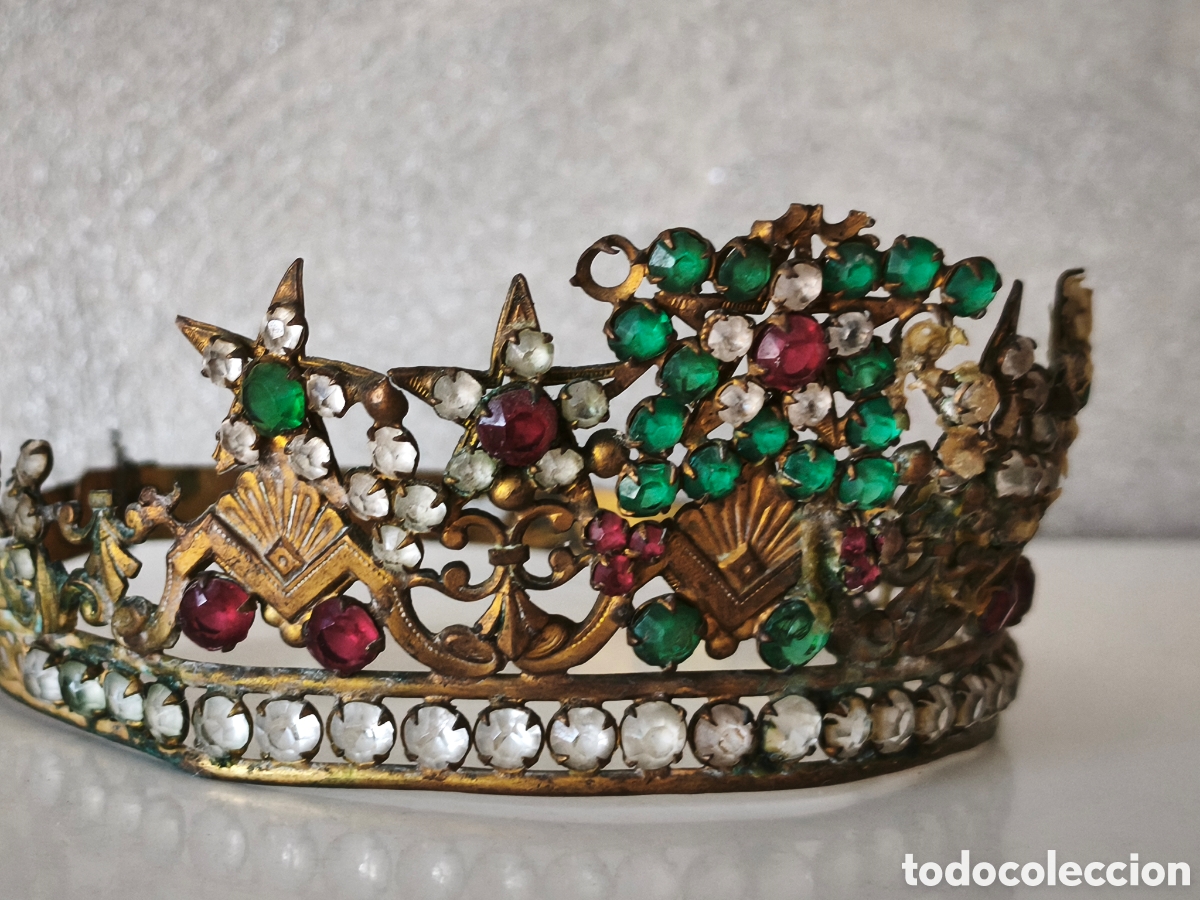 Antig&uuml;edades: CORONA O TIARA DE VIRGEN CAP I POTA