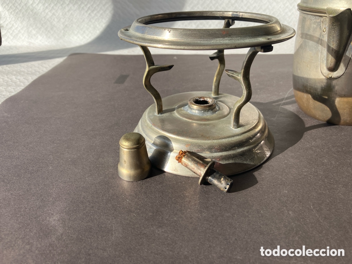 Antig&uuml;edades: Antigua y grande cafetera rusa o de inversion - Foto 3