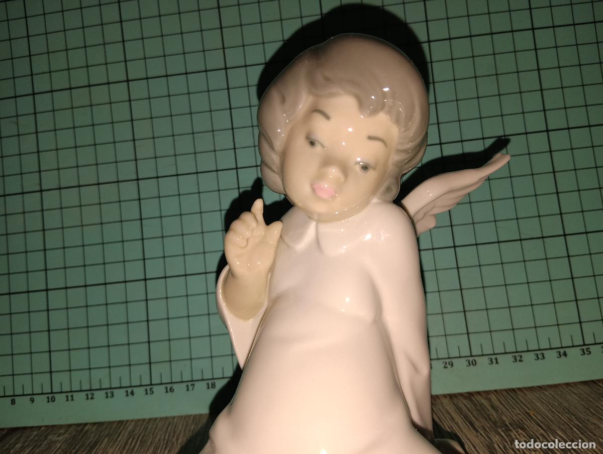 Antig&uuml;edades: Figura &Aacute;ngel Lladro Ref 01004962 - Foto 2