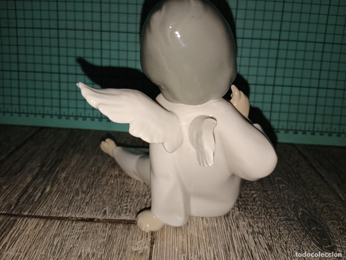 Antig&uuml;edades: Figura &Aacute;ngel Lladro Ref 01004962 - Foto 6
