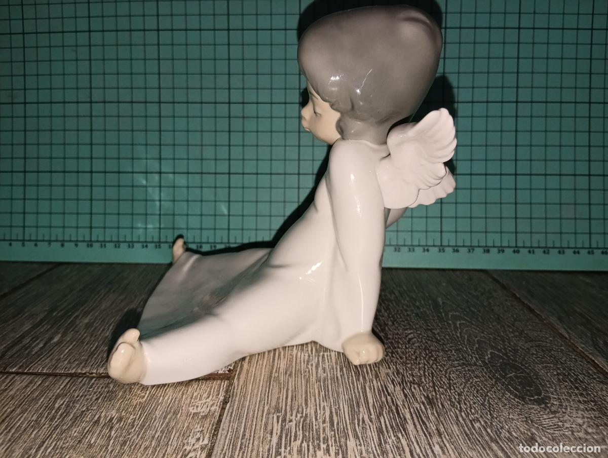 Antig&uuml;edades: Figura &Aacute;ngel Lladro Ref 01004962 - Foto 9