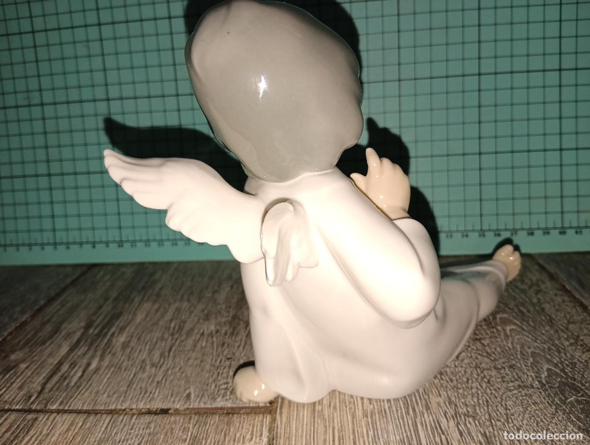 Antig&uuml;edades: Figura &Aacute;ngel Lladro Ref 01004962 - Foto 10