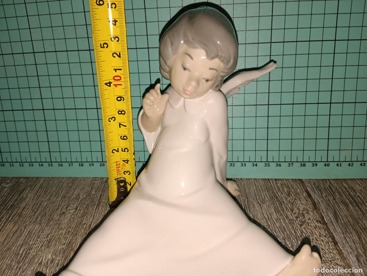 Antig&uuml;edades: Figura &Aacute;ngel Lladro Ref 01004962 - Foto 11
