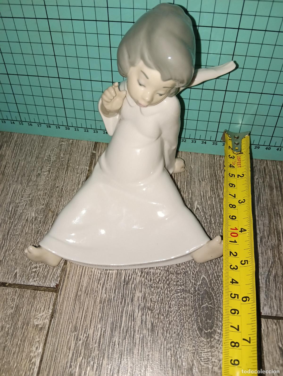 Antig&uuml;edades: Figura &Aacute;ngel Lladro Ref 01004962 - Foto 12