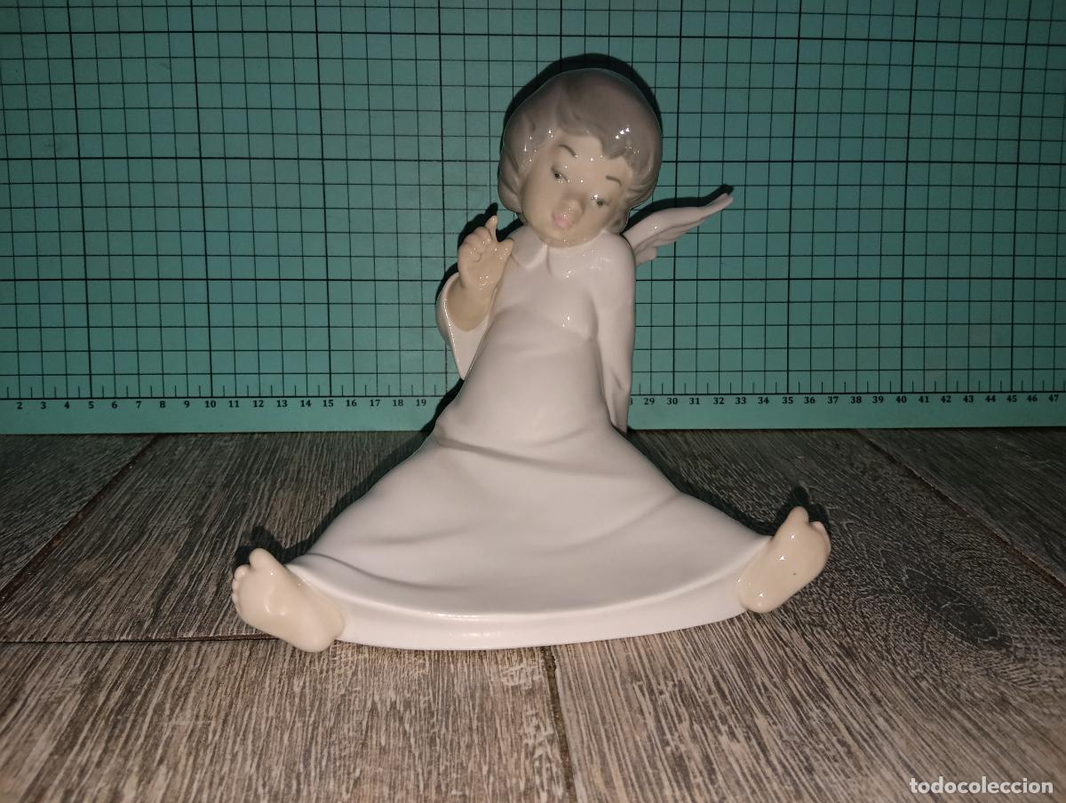 Antig&uuml;edades: Figura &Aacute;ngel Lladro Ref 01004962