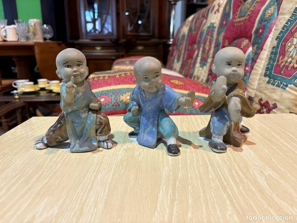 Antig&uuml;edades: FIGURAS MONJES ESTILO SHAOLIN - Foto 2