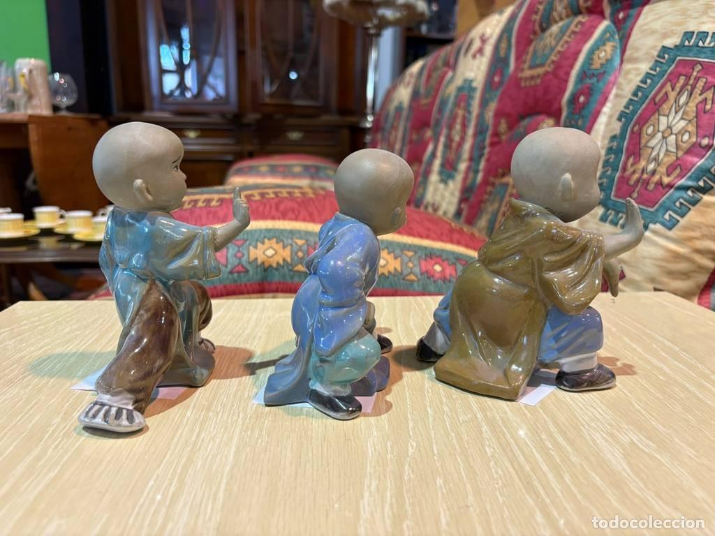 Antig&uuml;edades: FIGURAS MONJES ESTILO SHAOLIN - Foto 6