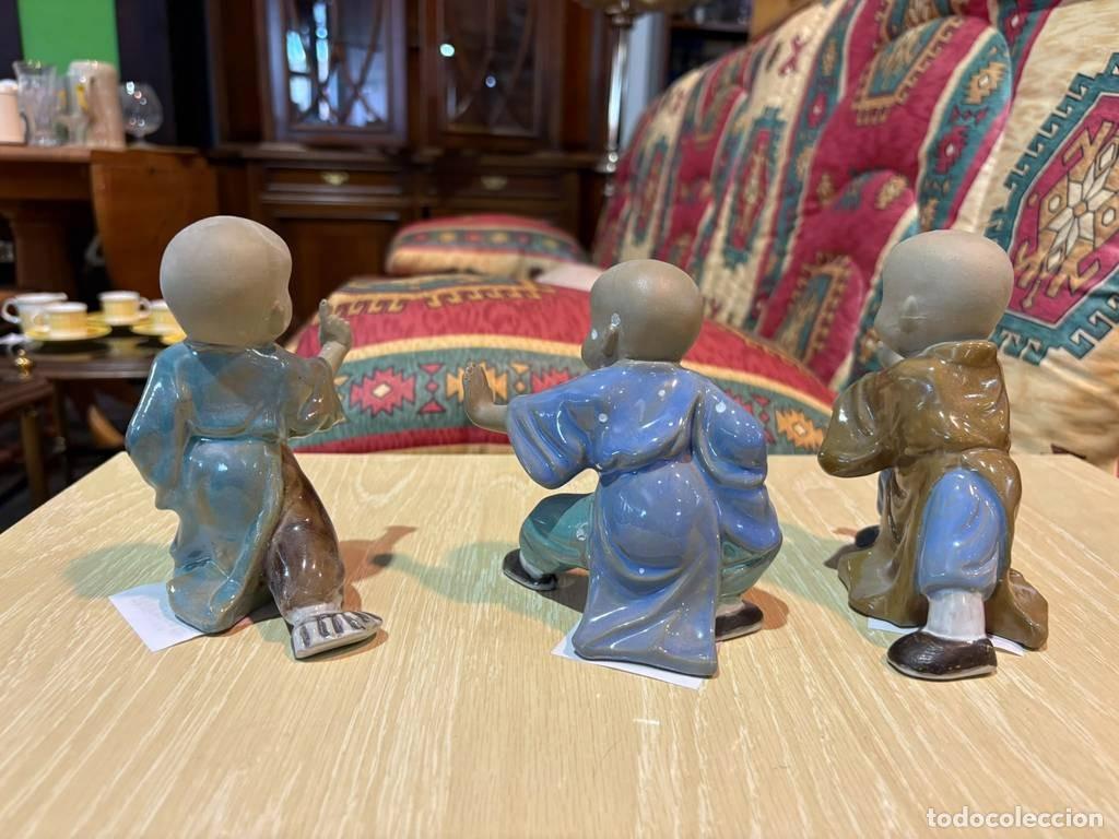 Antig&uuml;edades: FIGURAS MONJES ESTILO SHAOLIN - Foto 7