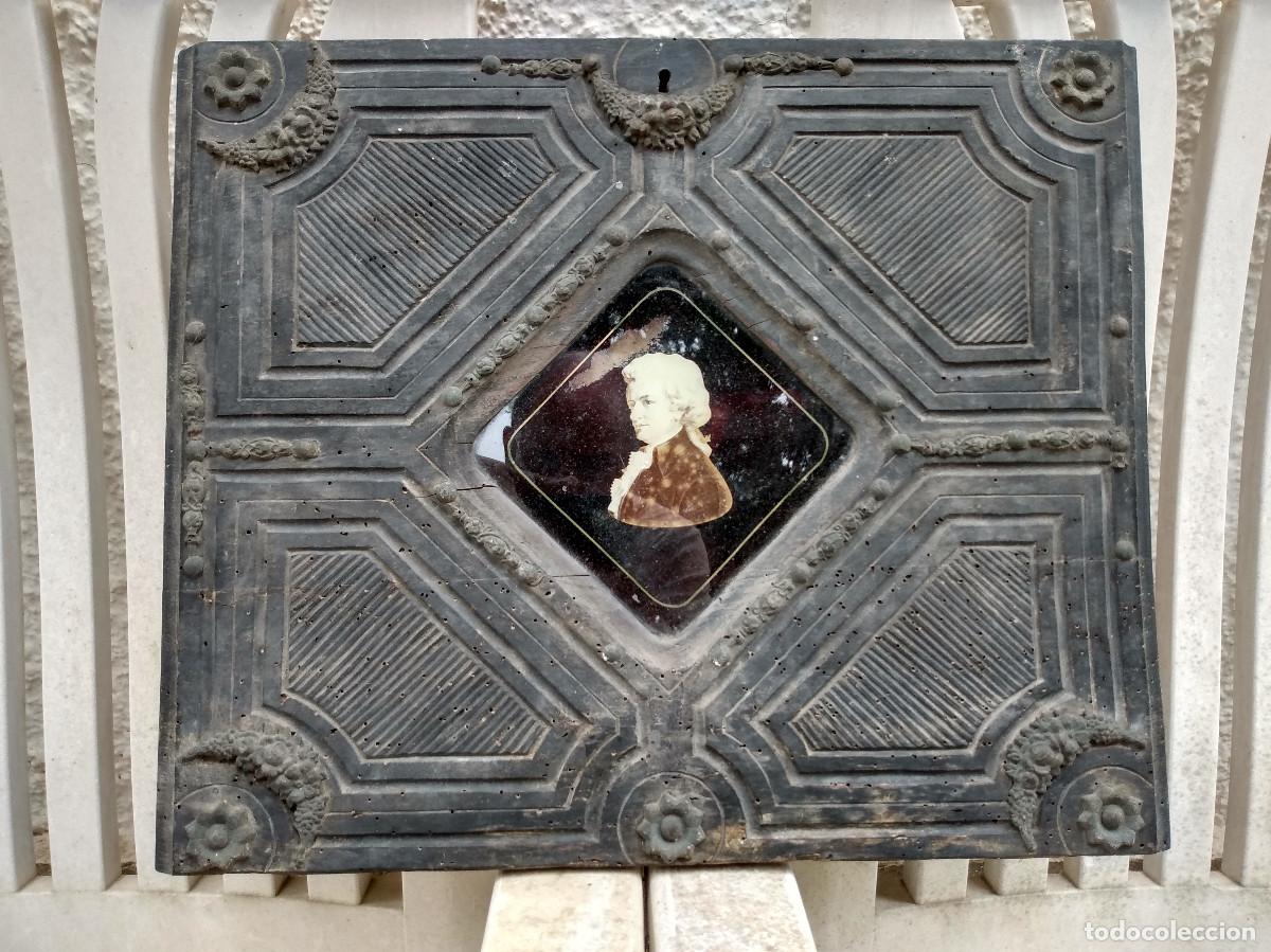 Antig&uuml;edades: Puerta de antigua gaveta 45x37,5 cm,
