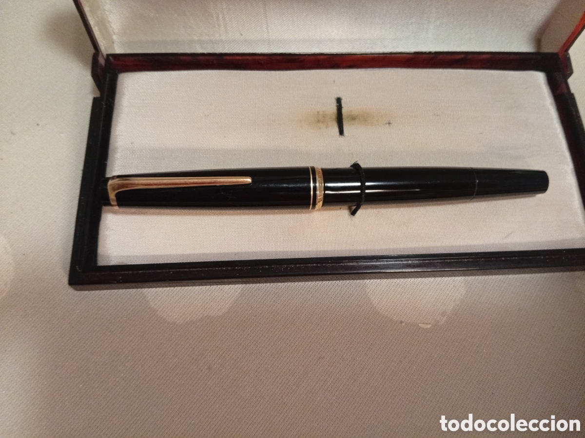 Antig&uuml;edades: Pluma Montblanc en caja original - Foto 3