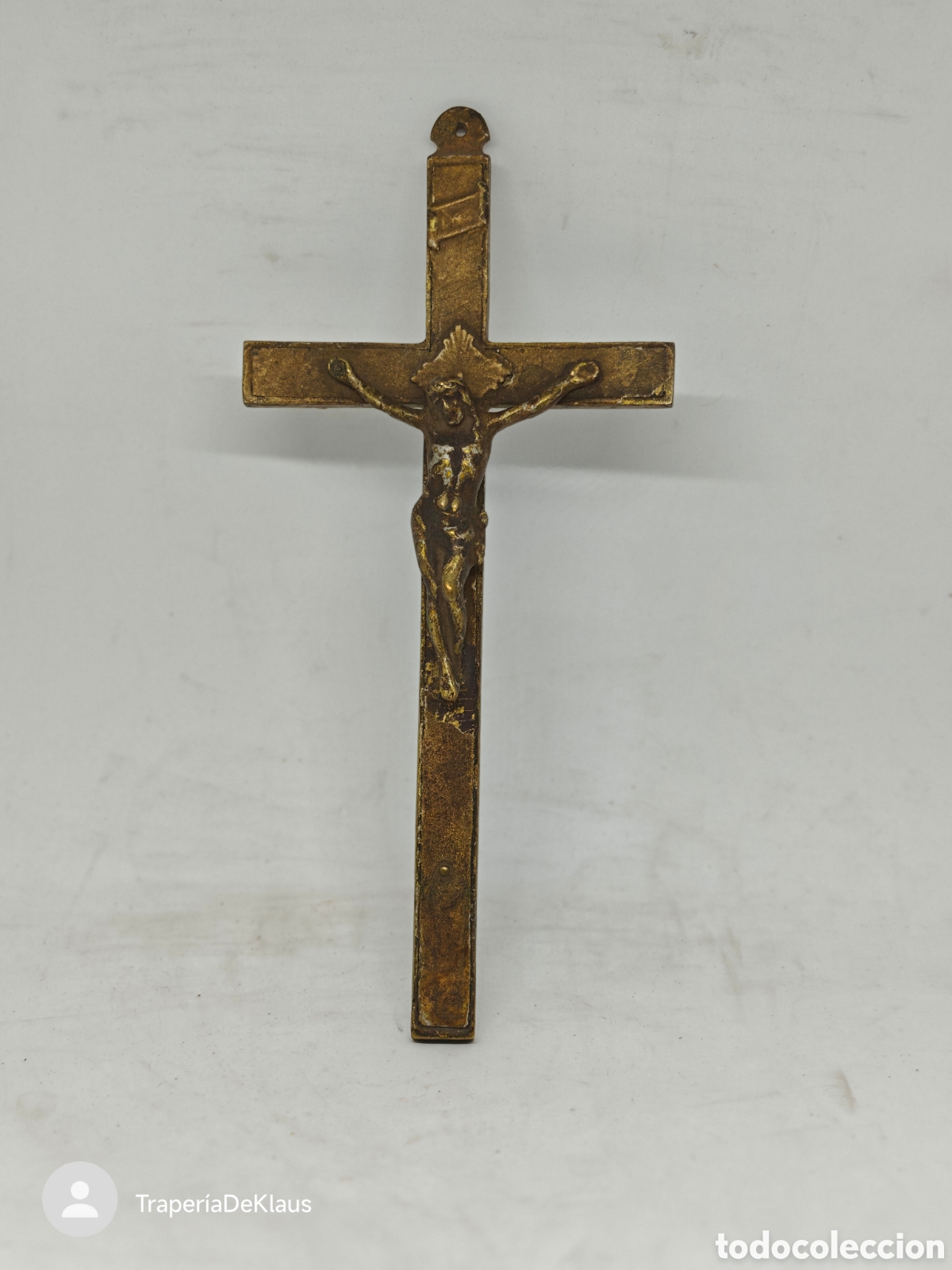 Antig&uuml;edades: Crucifijo / Cruz de Sobremesa o Pared - CAR131