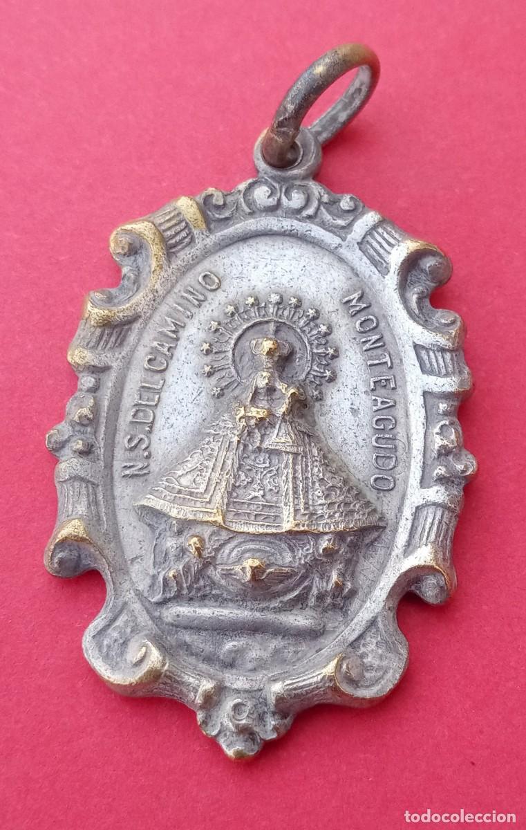 Antig&uuml;edades: Medalla Coronaci&oacute;n Virgen de la Monta&ntilde;a de Monteagudo 1954. Navarra.