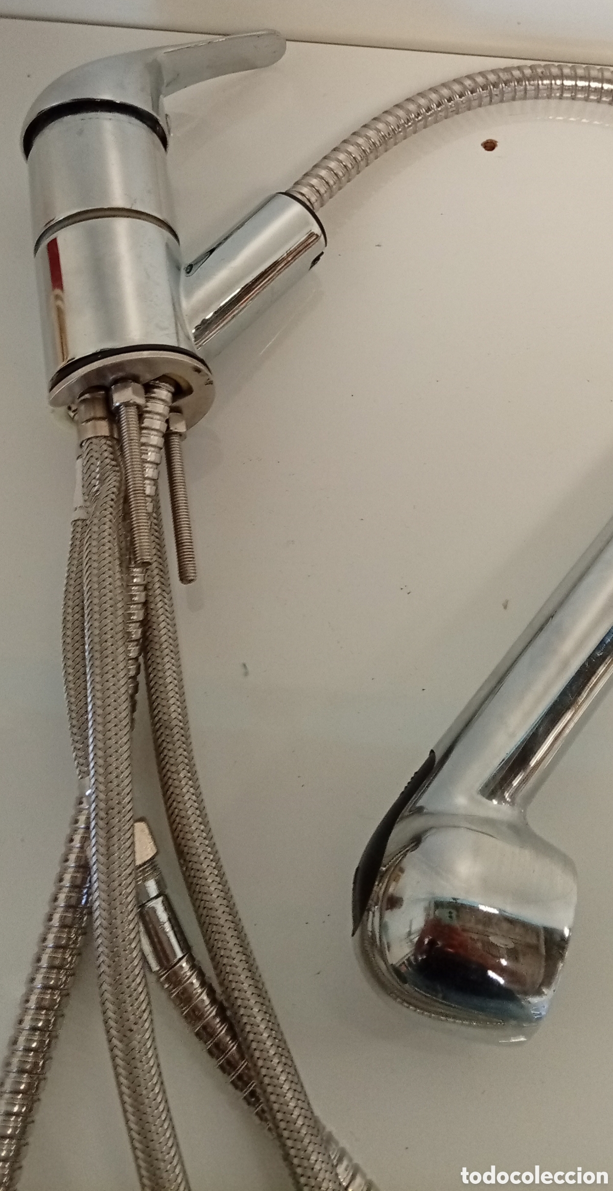 Antig&uuml;edades: .GRIFO MONOMANDO DE COCINA CON TELE DUCHA - Foto 6
