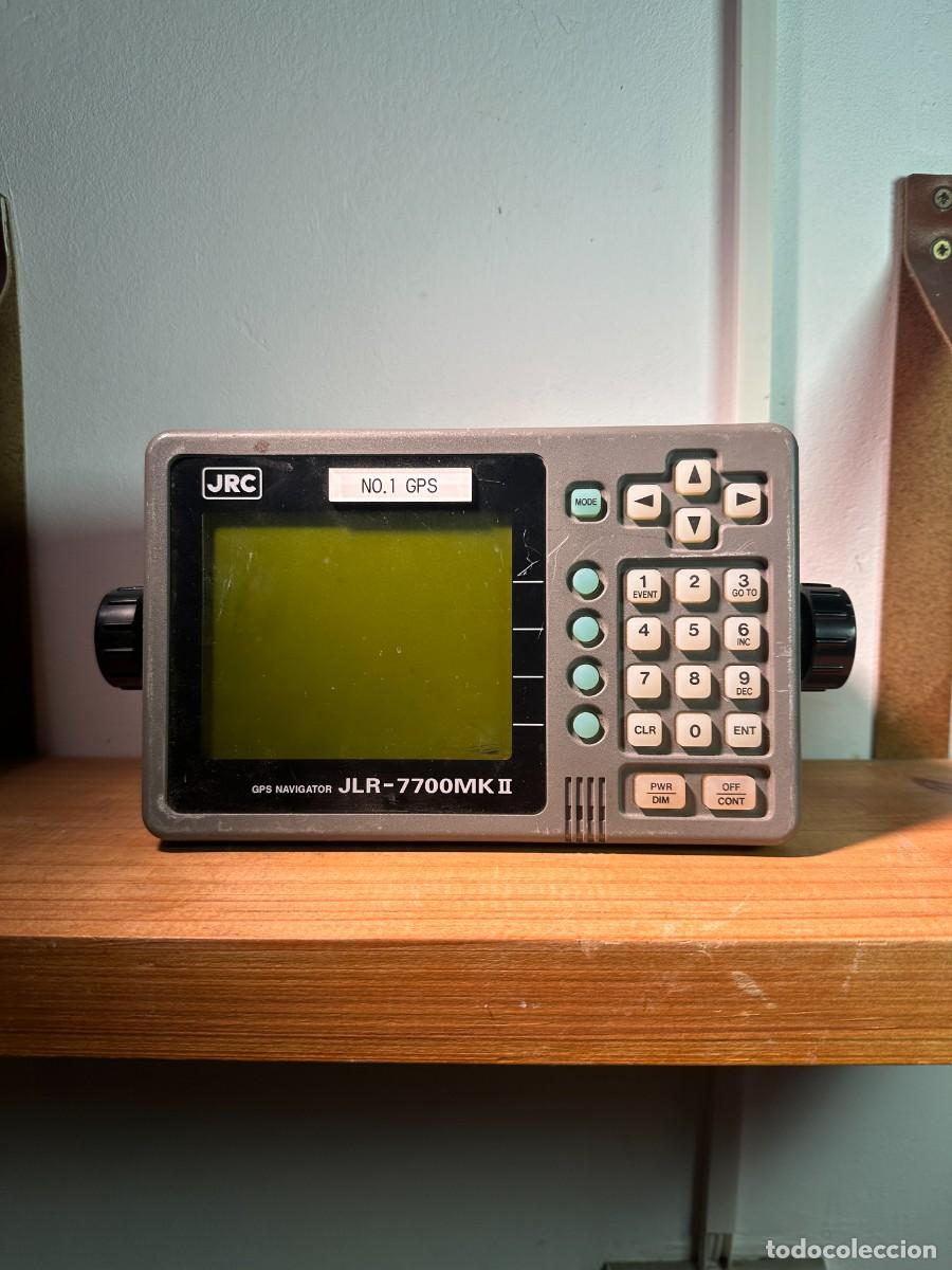 Antig&uuml;edades: JRC JLR-7700MKII &ndash; Navegador GPS/DGPS Marino, Japan Radio Co.