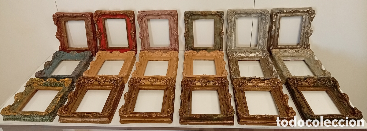 Antig&uuml;edades: .MARCOS DECORATIVOS DE ESTILO BARROCO 25&euro; CADA UNO