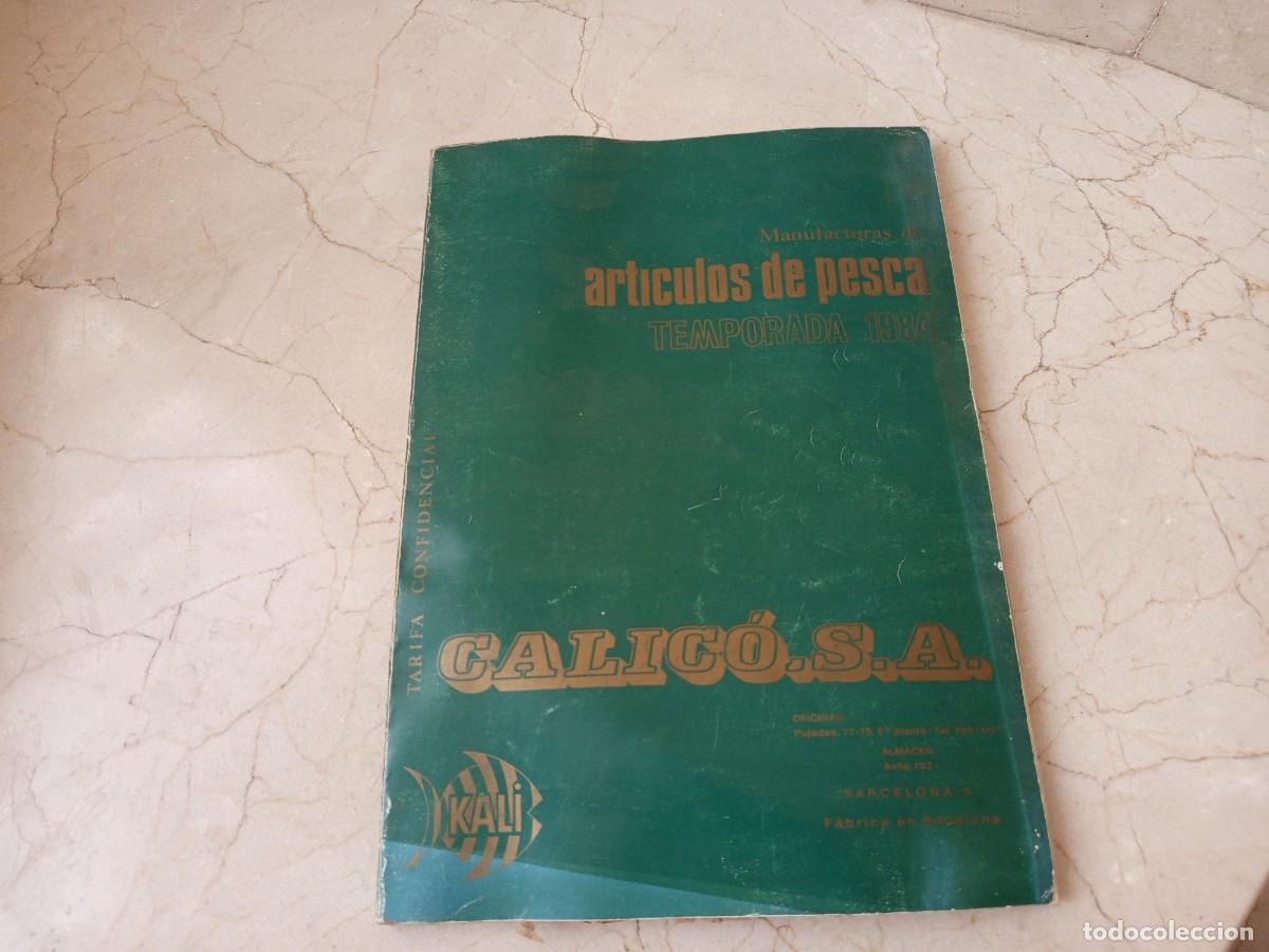 Antiquit&eacute;s: Antiguo Catalogo de Pesca Caligo Kali Mitchel. A&ntilde;o 1984l # carretes, etc