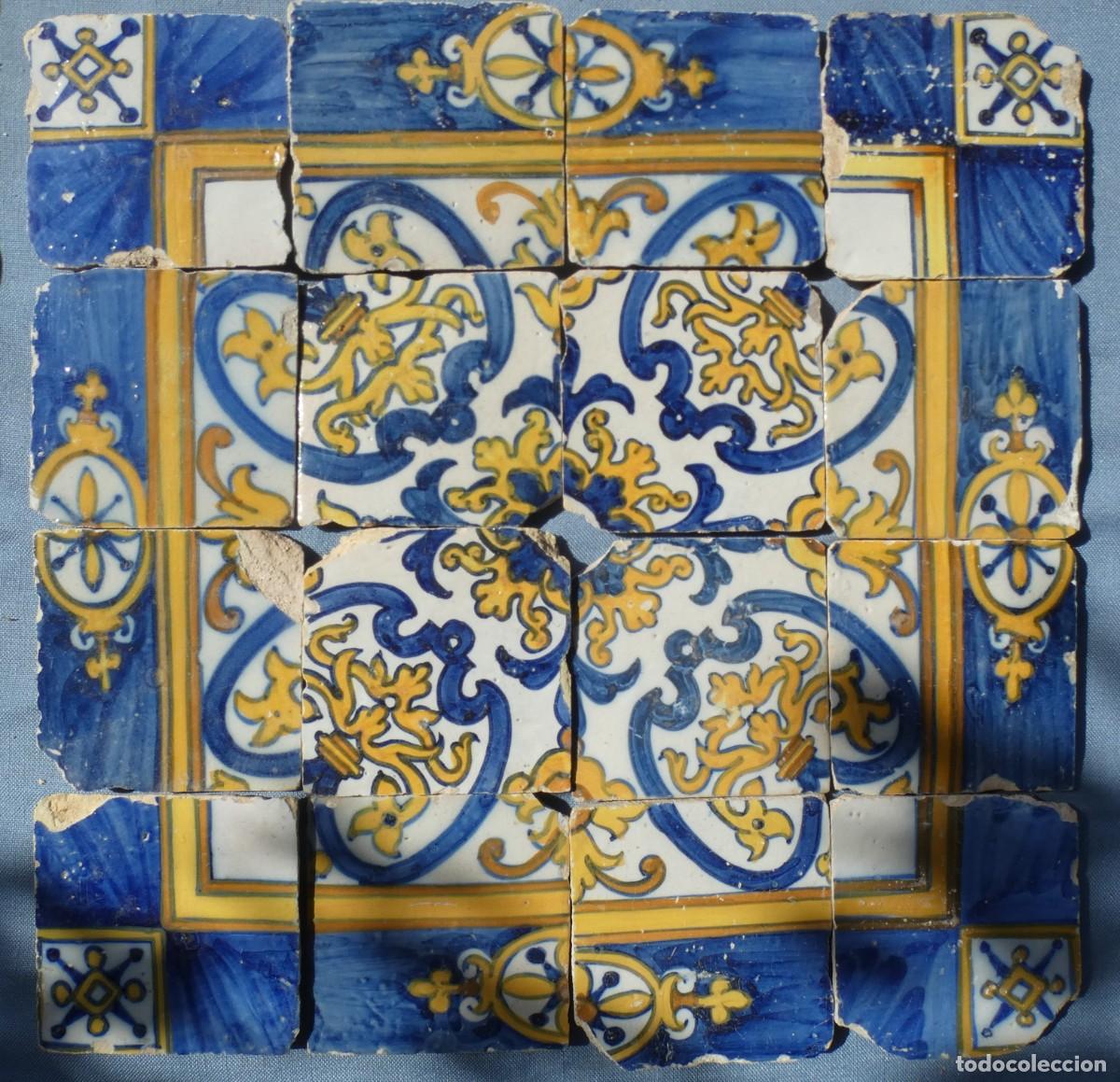 Antig&uuml;edades: Azulejo, Azulejos Portugal siglo 17