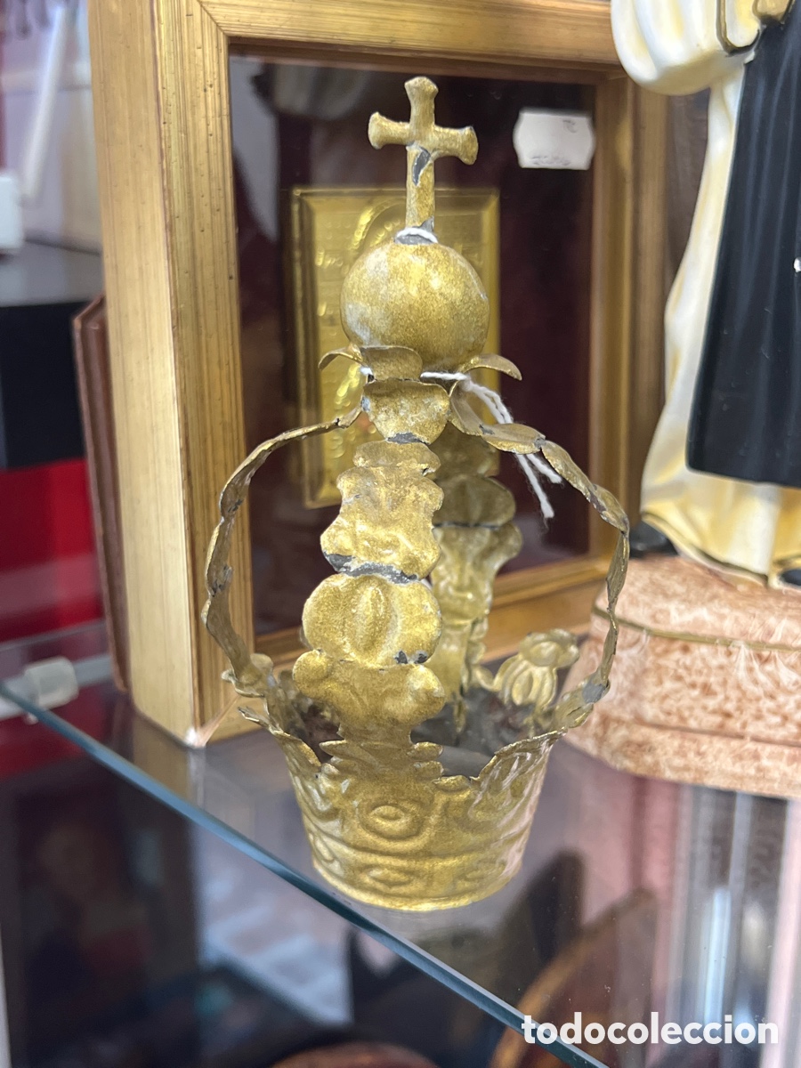 Oggetti Antichi: ANTIGUA CORONA PARA VIRGEN O IMAGEN RELIGIOSA