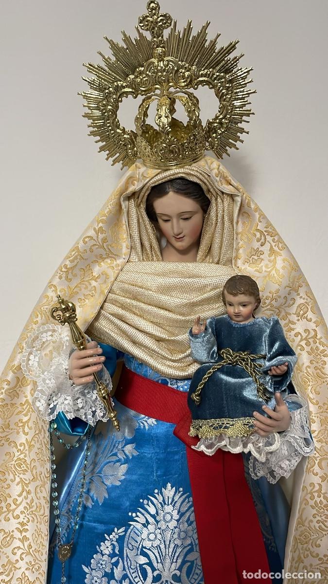 Antig&uuml;edades: Virgen Cap i pota con ni&ntilde;o