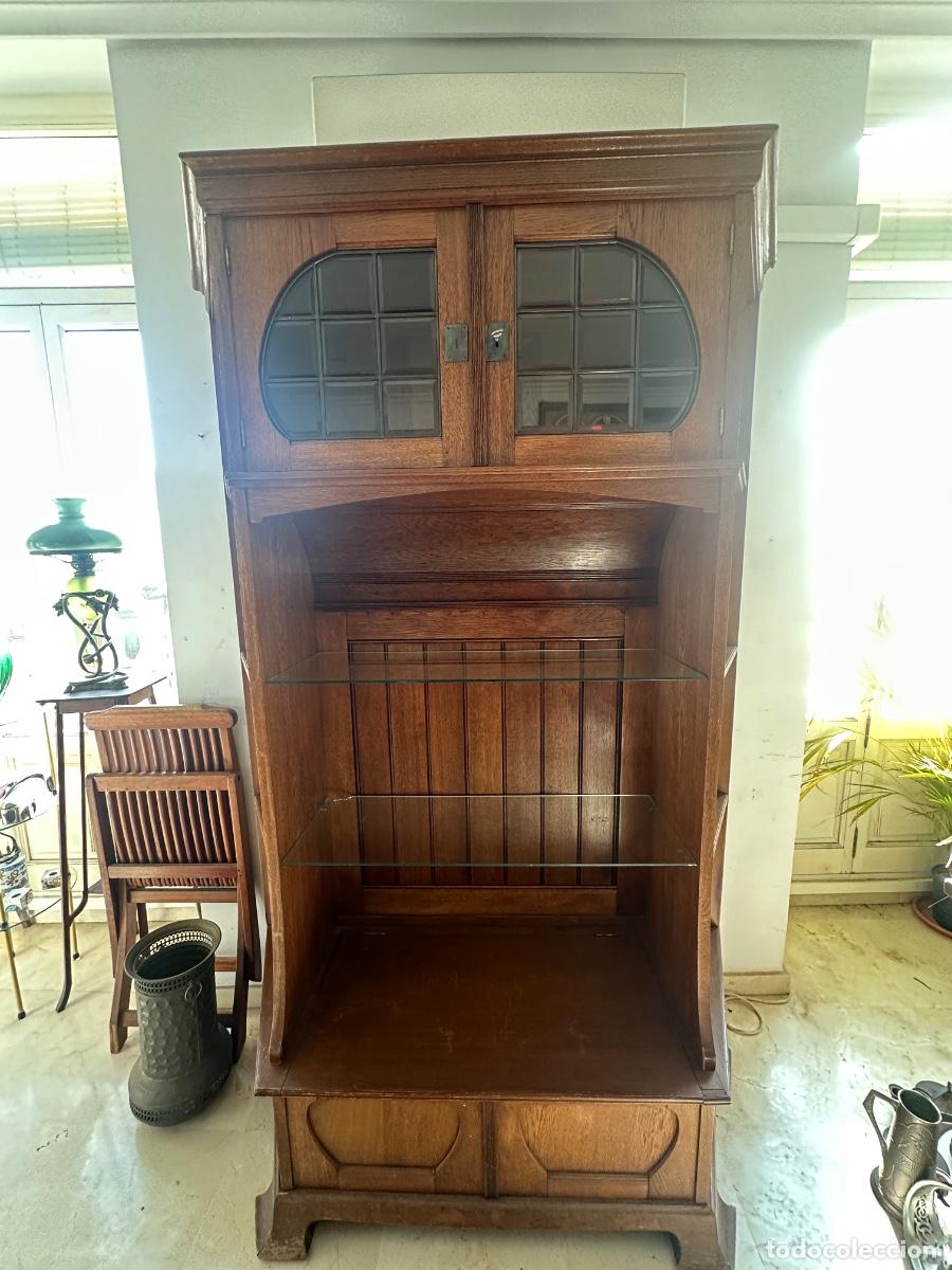 Antig&uuml;edades: Elegante mueble de recibidor Jugendstil / Art Nouveau &ndash; principios del siglo XX