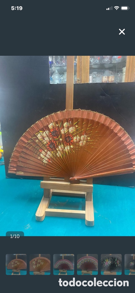 Antig&uuml;edades: Lote 30 abanicos en buen estado - Foto 10