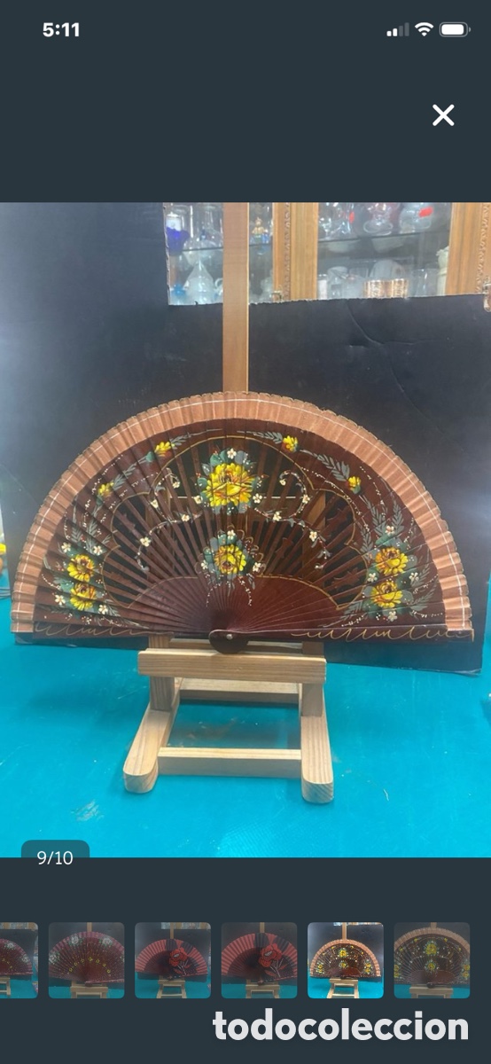 Antig&uuml;edades: Lote 30 abanicos en buen estado - Foto 11
